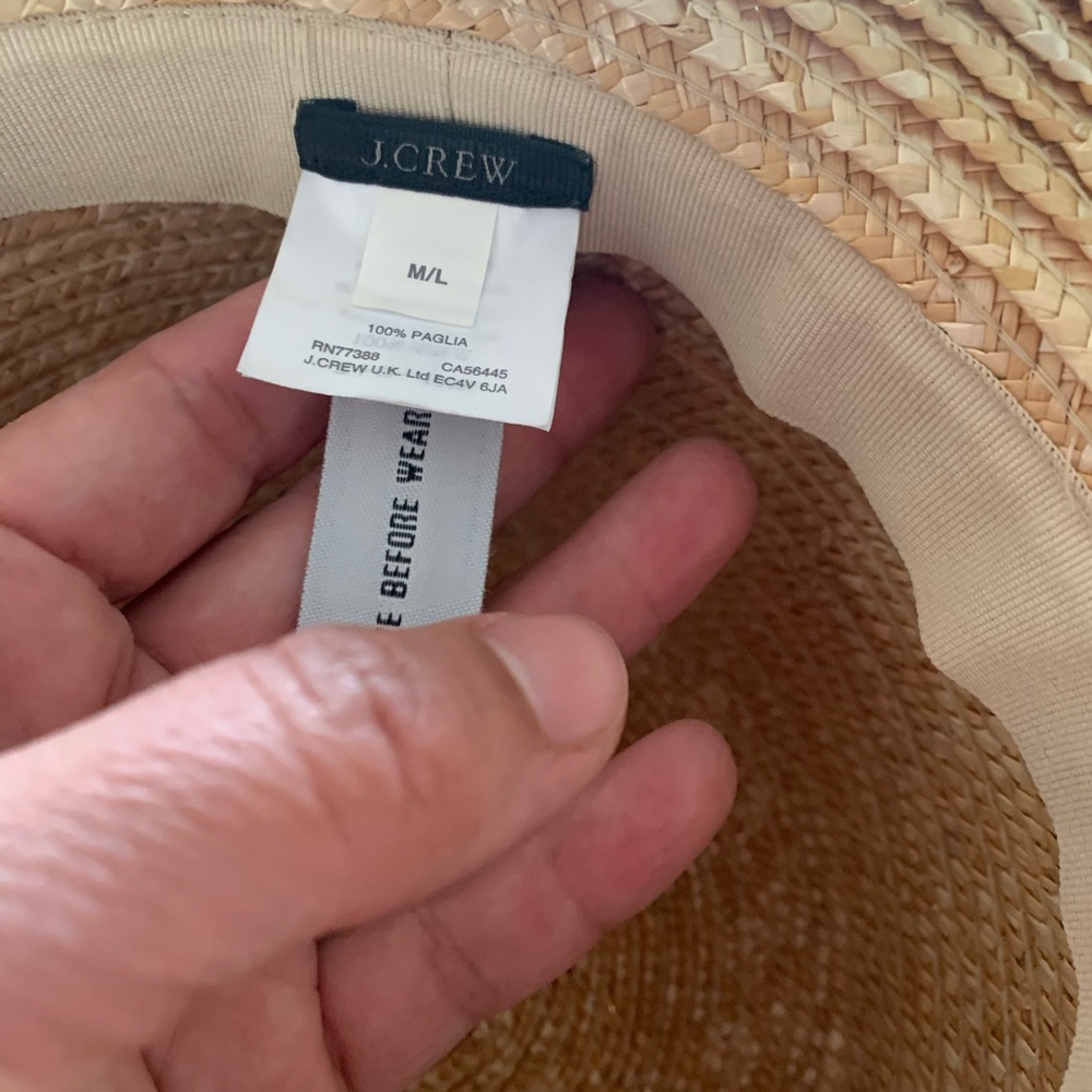 J crew Straw hat